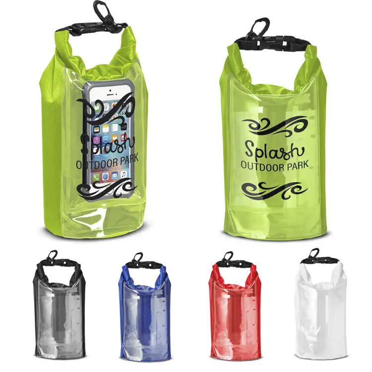 2L Water-Resistant Dry Bag with Mobile Pocket #1