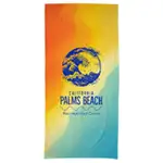 Silk Touch Beach Towel 30" x 60" Full Color