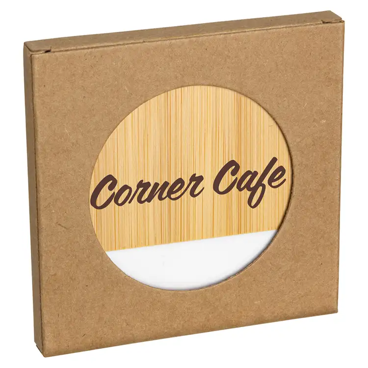 Bamboo Marble Combo Coaster #3
