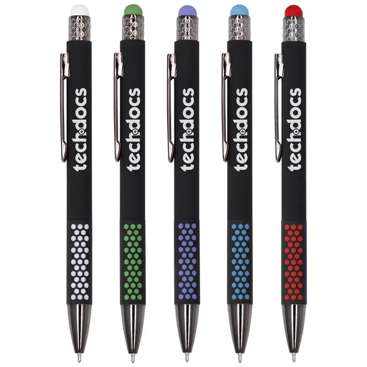 Honeycomb Stylus Gel Pen
