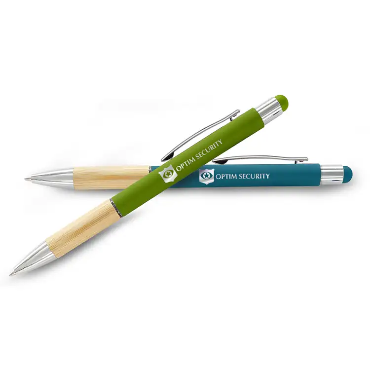 Saratoga Bamboo Grip Stylus Pen #4