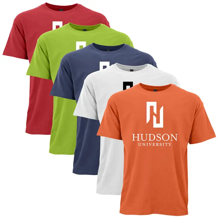 M&O Unisex Heavy Ringspun T-Shirt 100% Cotton Full Color #4