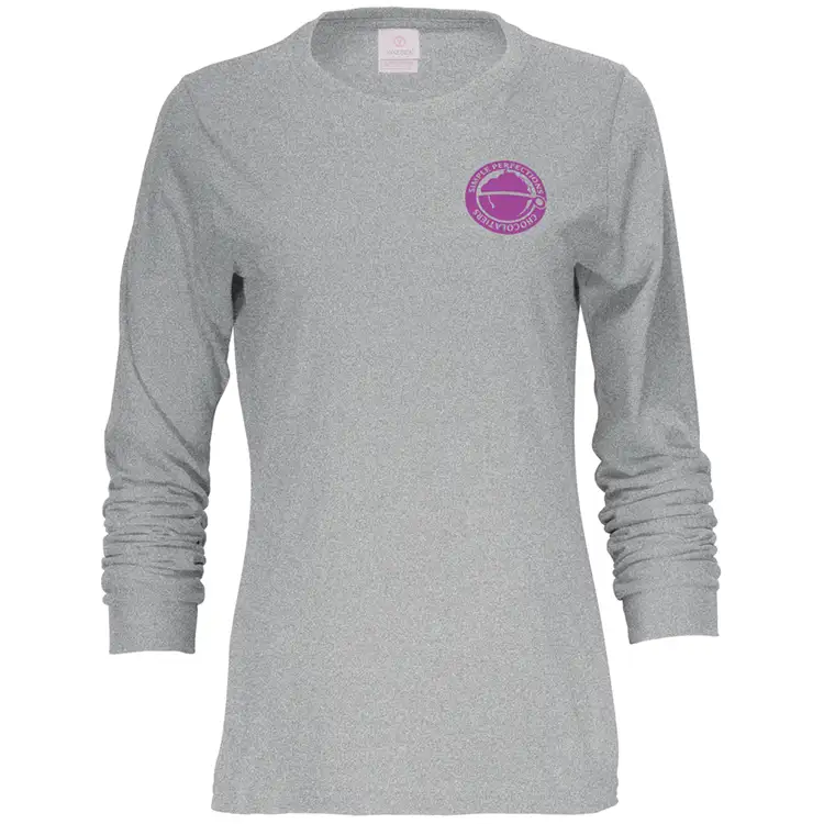 Screen Printed Ladies Long Sleeve T-Shirt #4