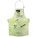 Bib Apron with 2 Pockets and Adjustable Neck