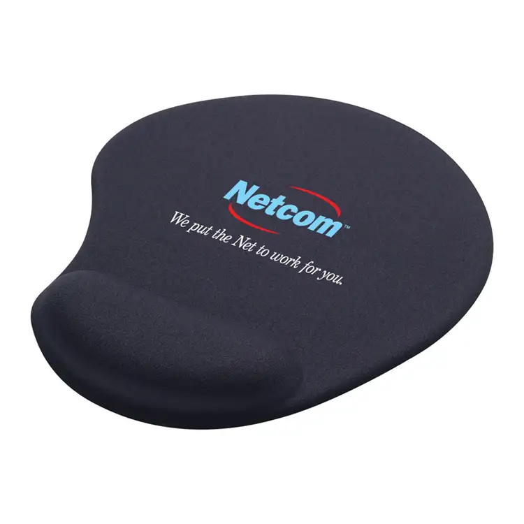 Solid Jersey Gel Mouse Pad with Wrist Rest #3