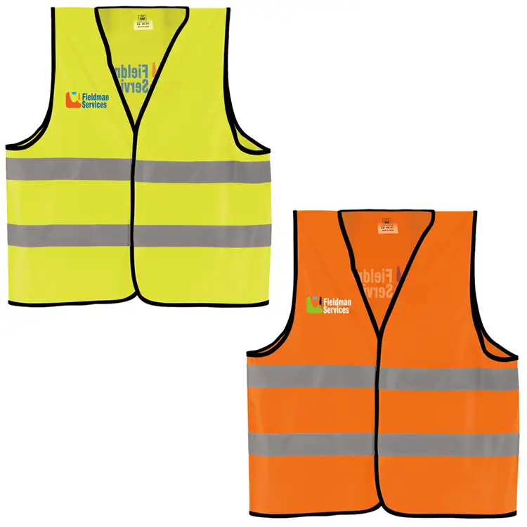 Veste de sécurité avec bandes réfléchissantes