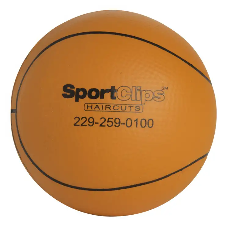 Ballon de basket anti-stress en mousse à retour lent