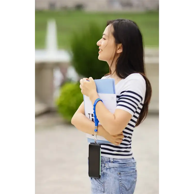 2-in-1 Push Pop Stress Reliever Phone and Keychain Wristlet #4