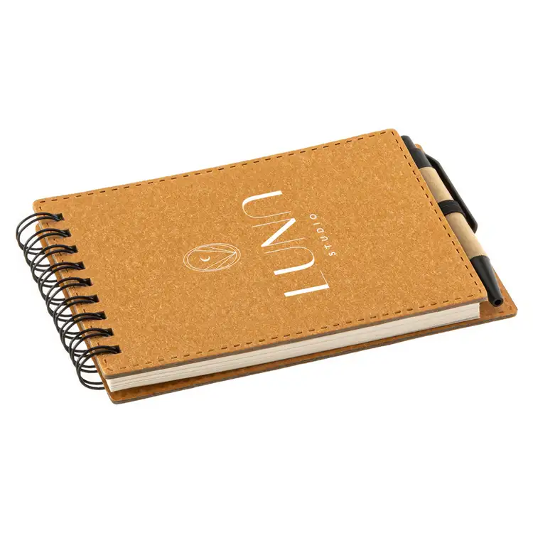Flip Recycled Spiral Notebook with Pen #3