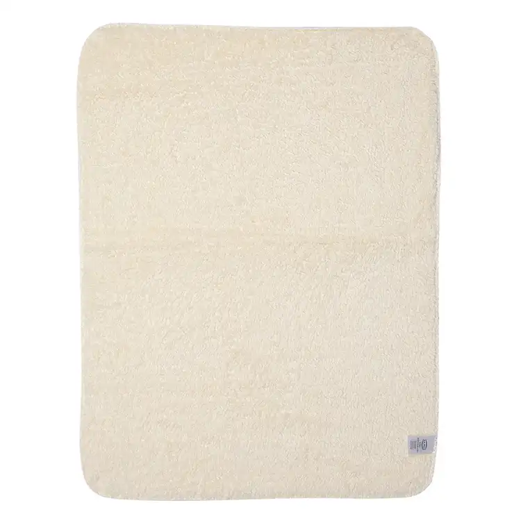 Micro-Mink Sherpa Plush Blanket 30" x 40" 430GSM Full Color #3