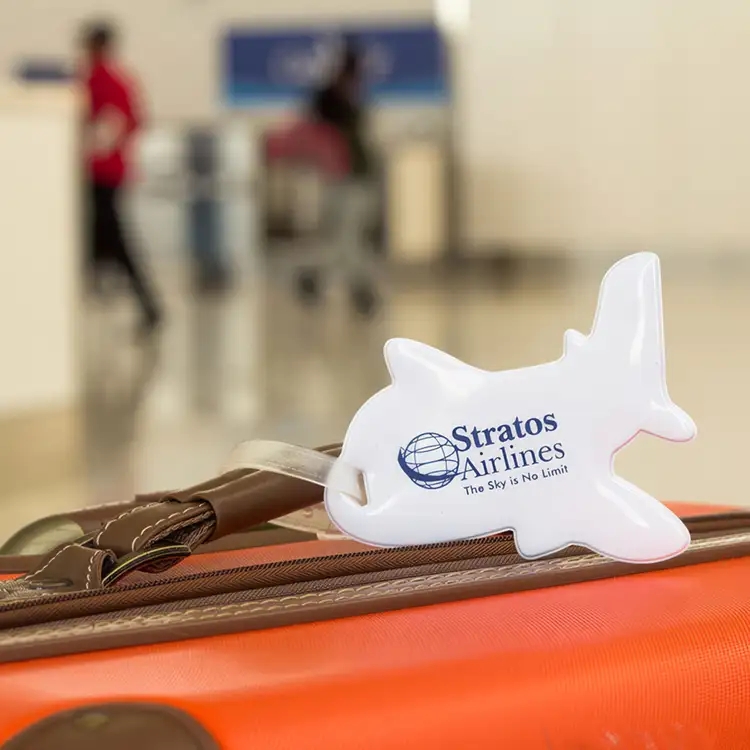 Étiquette à bagage Avion #2