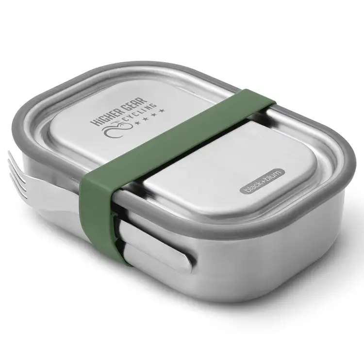 Grande boîte à lunch en acier inoxydable Black+Blum