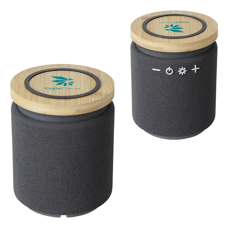 Bamboo Wireless Speaker and 10W Wireless Charger