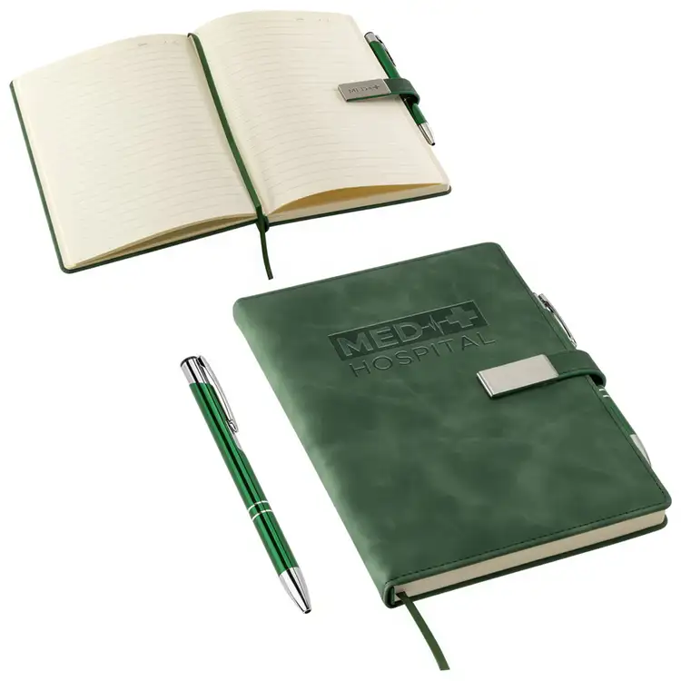 Thesis Hardcover Journal with Magnetic Closure & Pen #10