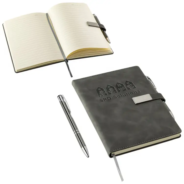 Thesis Hardcover Journal with Magnetic Closure & Pen #11