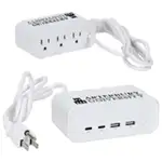 Relay Charging Station with Type-C, USB & AC Outlets