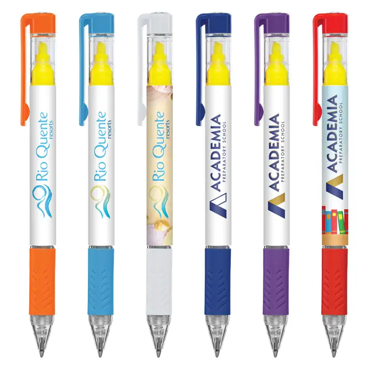 Stylo-surligneur Duplex Brights Duo