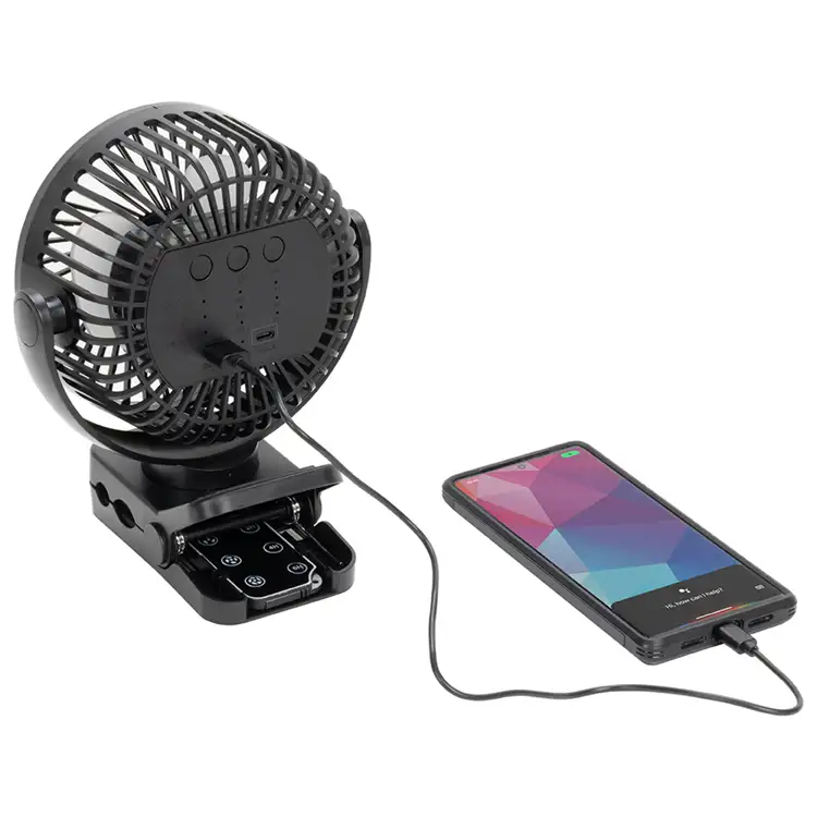 Zephyr Clip Fan with Power Bank, Light and Remote Control #5