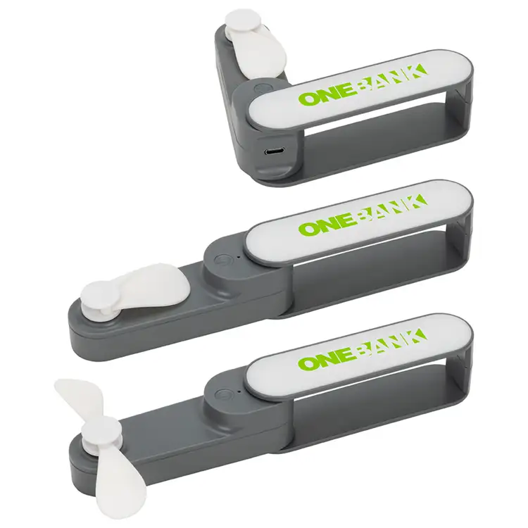 Gale Rechargeable Fan with Swivel Handle #3