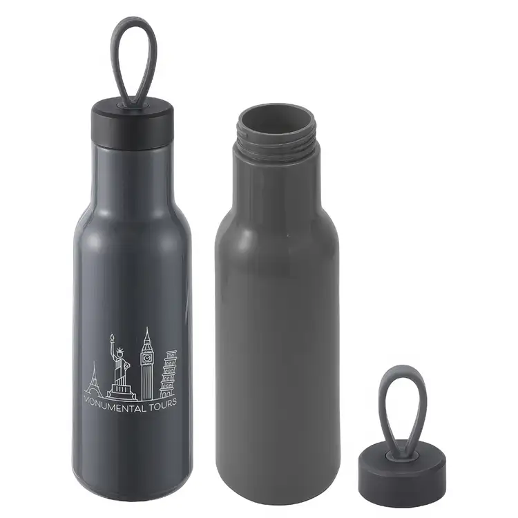 Cameo 23 oz PLA Sports Bottle with Silicone Loop Handle #3