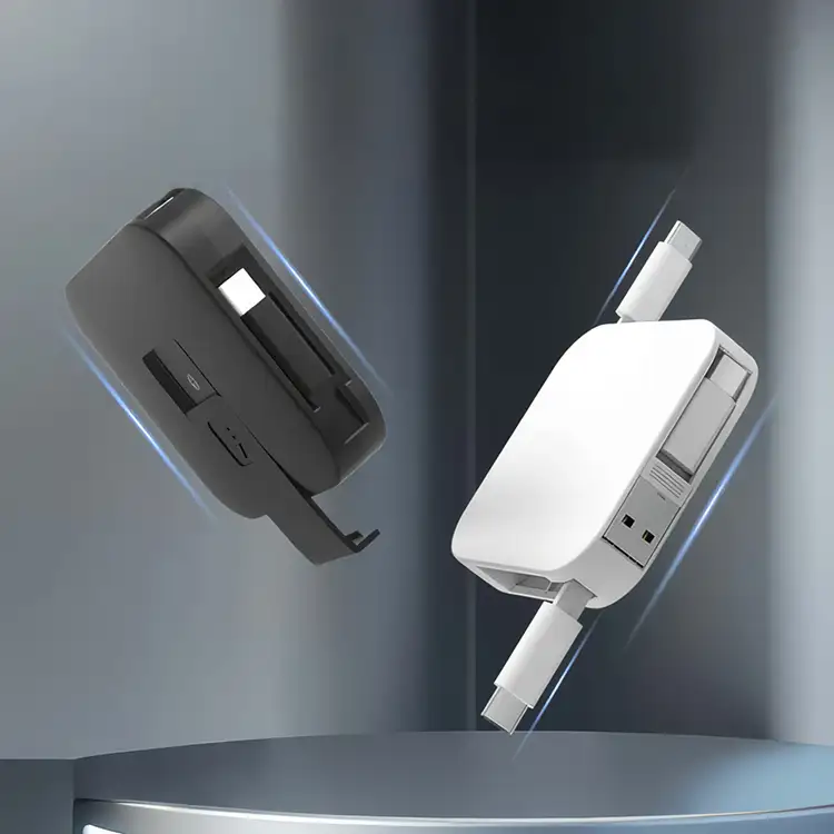 4-in-1 Retractable Fast Charging Data Cable #2