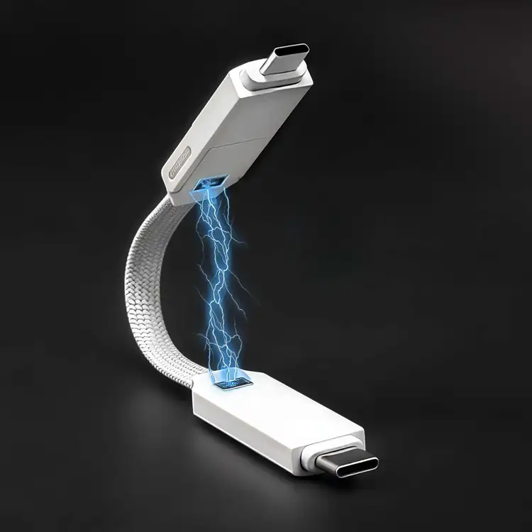 3-in-1 Magnetic Data Cable with Keychain #7