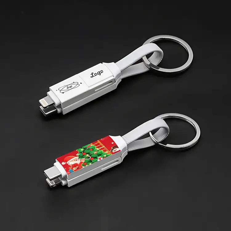 3-in-1 Magnetic Data Cable with Keychain #9