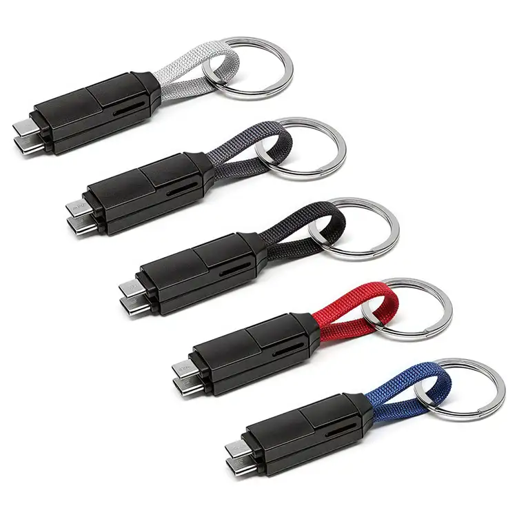 3-in-1 Magnetic Data Cable with Keychain #2