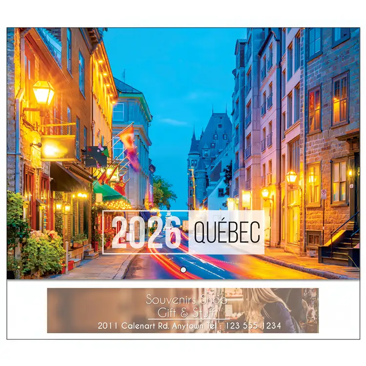 Quebec Calendar 2026