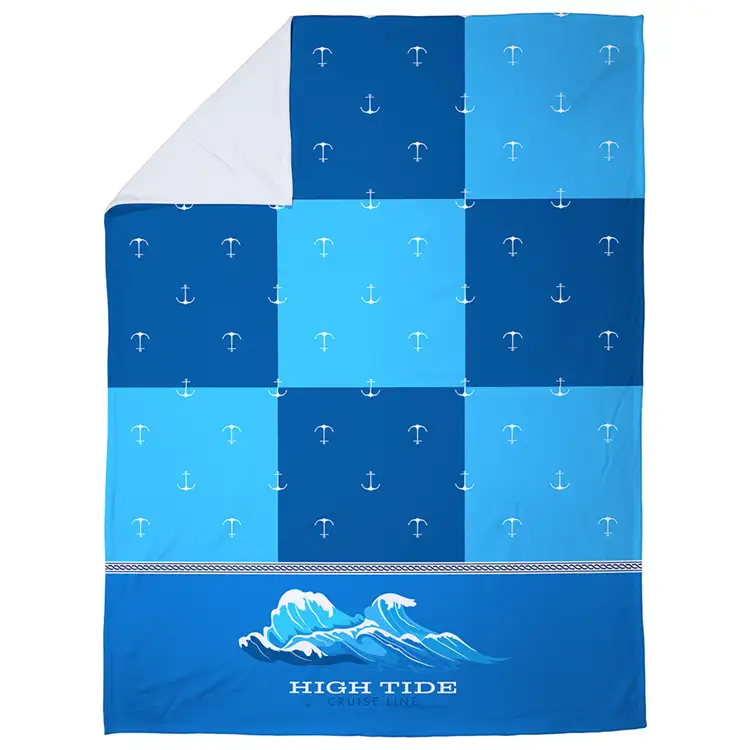 Polar Fleece Blanket 60" x 80" Full Color #2