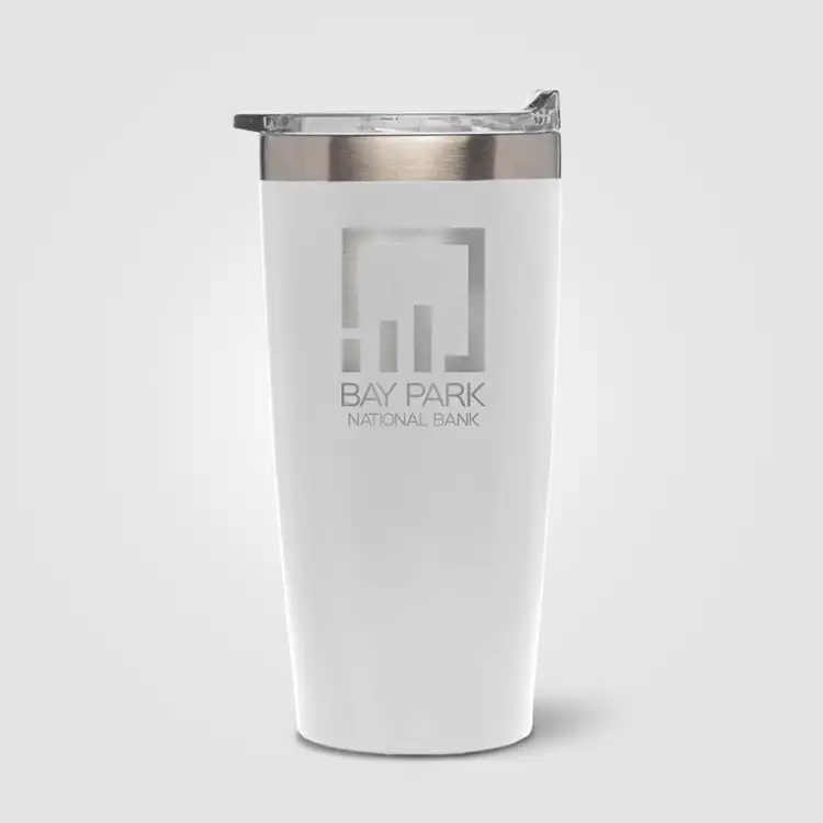 Gobelet isotherme Kona à double paroi en acier inoxydable 18 oz - Laser #6