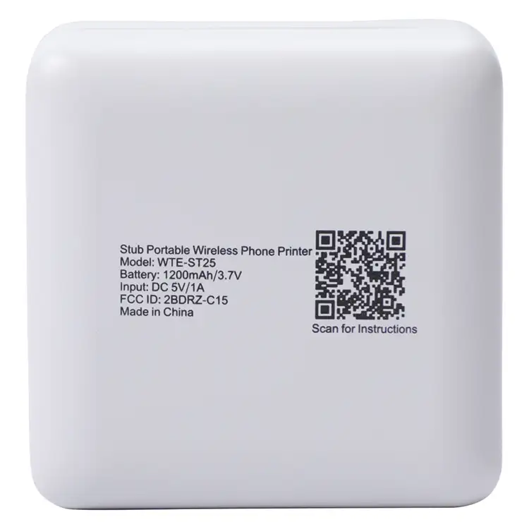 Stub Portable Wireless Phone Printer #3