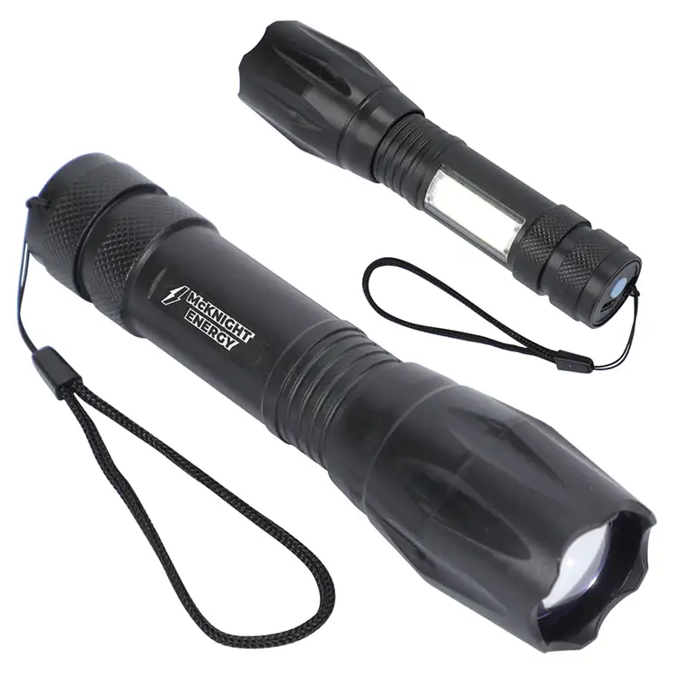 Lampe de poche DEL et COB rechargeable Duo Beam par Best Buddy Tools
