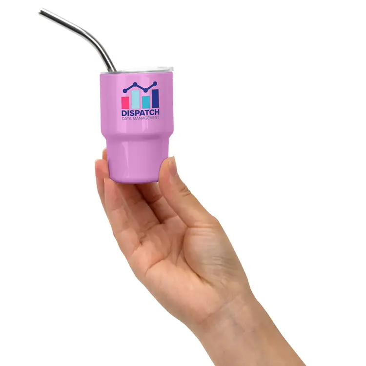 Mini gobelet de voyage isolé Belmont 3 oz en acier inoxydable #5