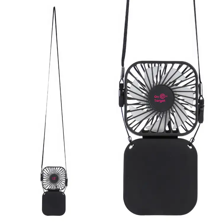 Mini ventilateur pliable rechargeable Whirlwind avec cordon #10