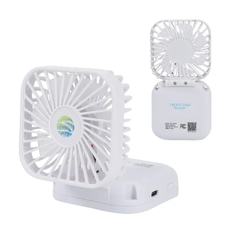 Mini ventilateur pliable rechargeable Whirlwind avec cordon #3