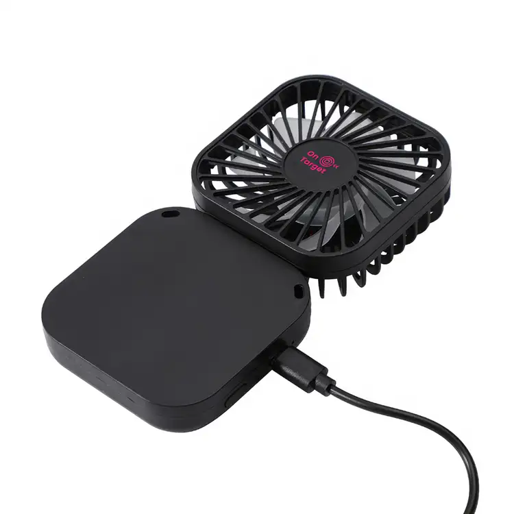 Mini ventilateur pliable rechargeable Whirlwind avec cordon #4