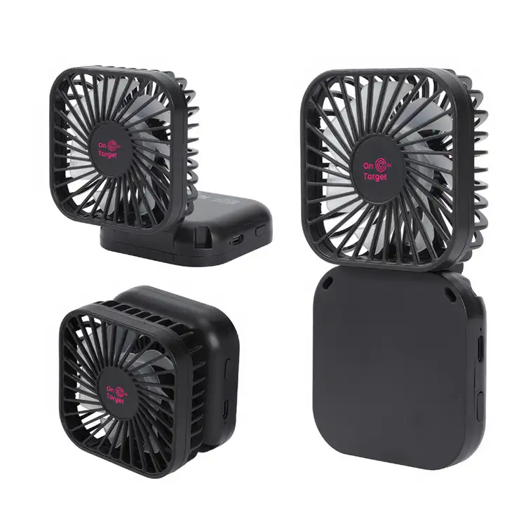 Mini ventilateur pliable rechargeable Whirlwind avec cordon #7