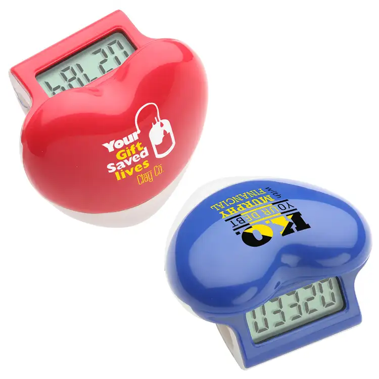 Podomètre coeur en santé