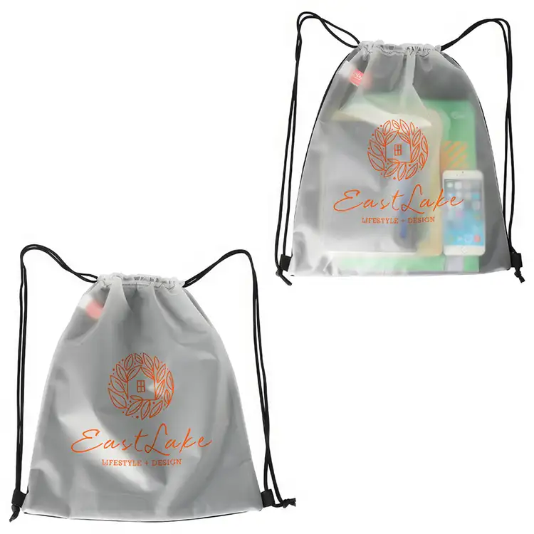 Pearl Soft-Touch Drawstring Bag #2
