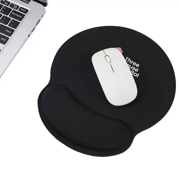 Tapis de souris antidérapant Crest avec repose-poignet en mousse #3