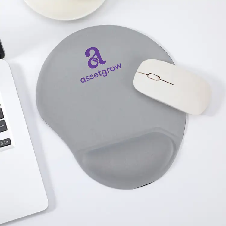 Wave Non-Slip Mouse Pad with Gel Wrist Rest #3