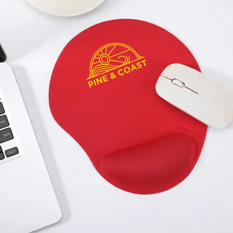 Wave Non-Slip Mouse Pad with Gel Wrist Rest #6