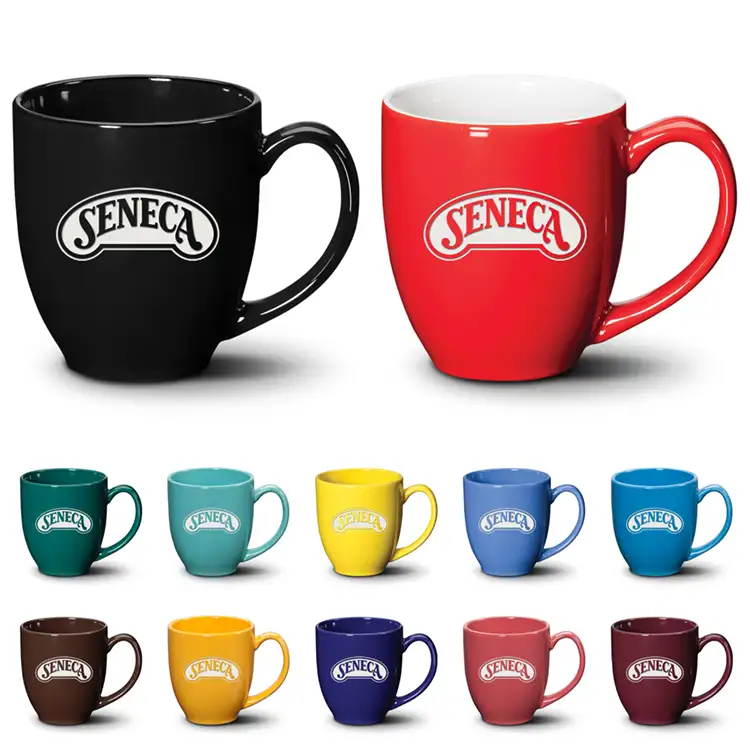 Bistro Mug 16 oz - Deep Etch