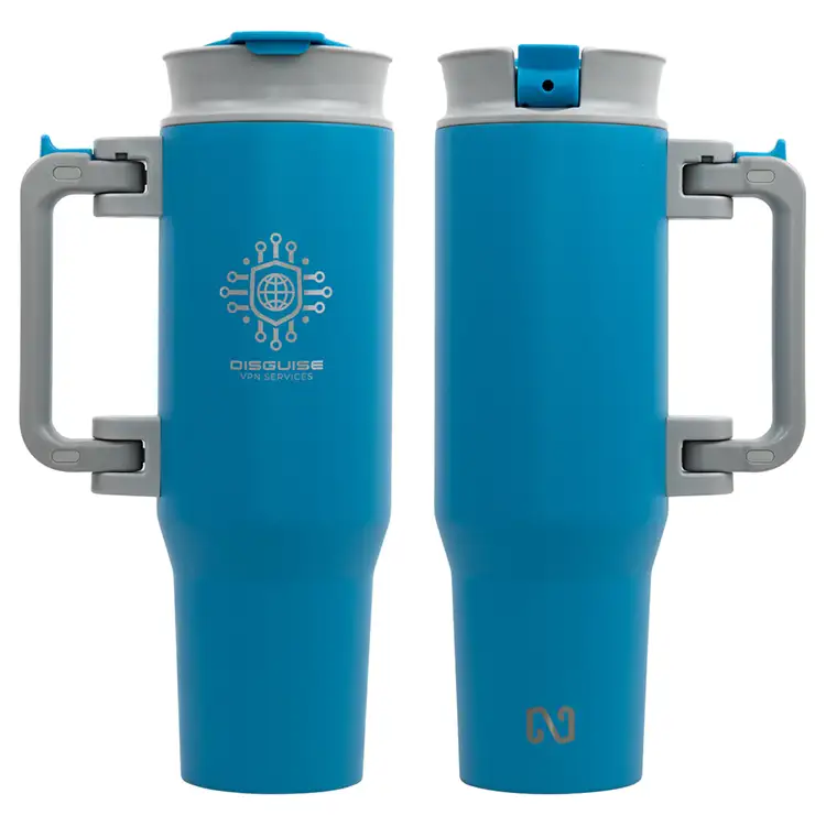 NAYAD Genesis 40 oz Stainless Steel Double-Wall Mug with Foldable Handle #12