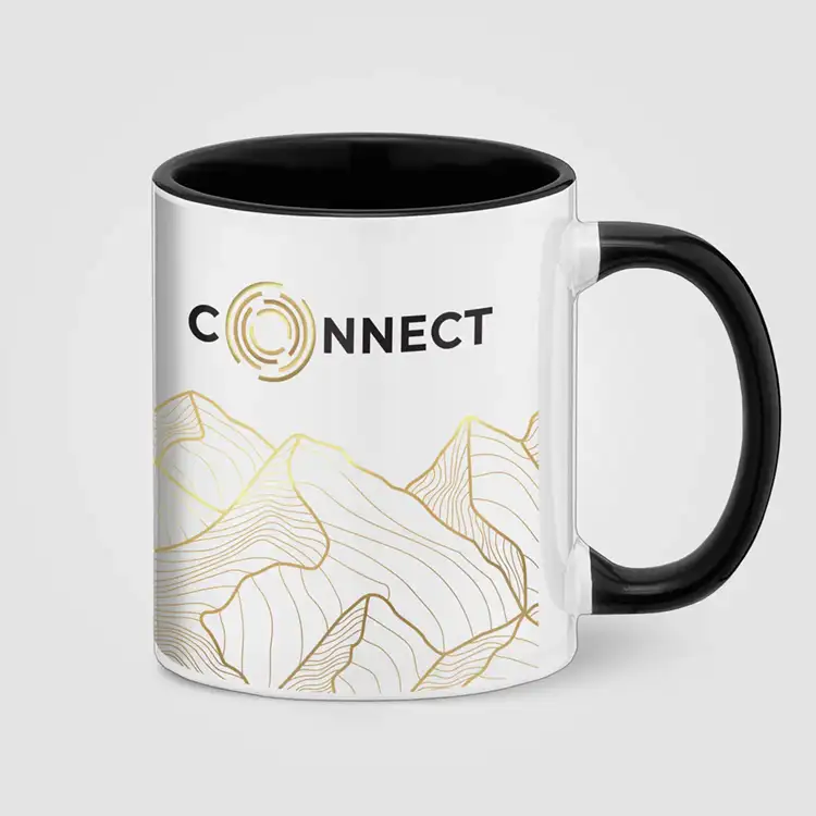 SimpliColor 12 oz Ceramic Mug with ColorPop #2