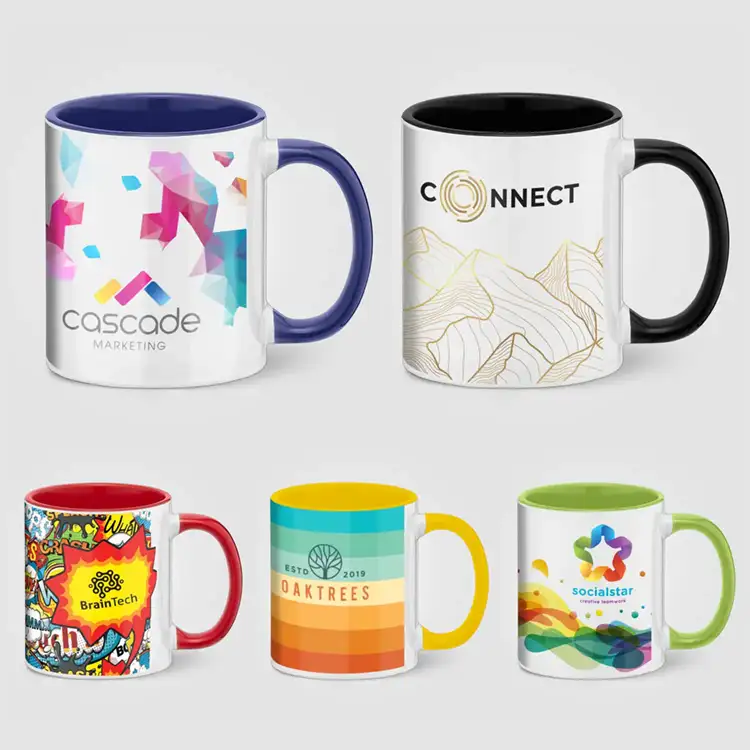SimpliColor 12 oz Ceramic Mug with ColorPop