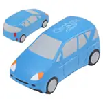 Voiture hybride bleue anti-stress