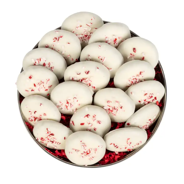 18 Peppermint Cookies in Medium Gift Tin #5