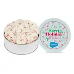 18 Peppermint Cookies in Medium Gift Tin